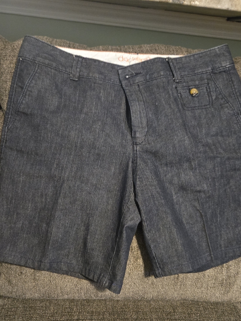 Dockers Women’s Dark Indigo Jean Shorts
